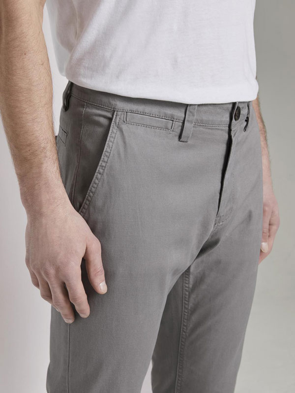 Tom Tailor muške pantalone u sivoj boji