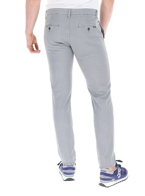 Pepe Jeans muške pantalone sive boje