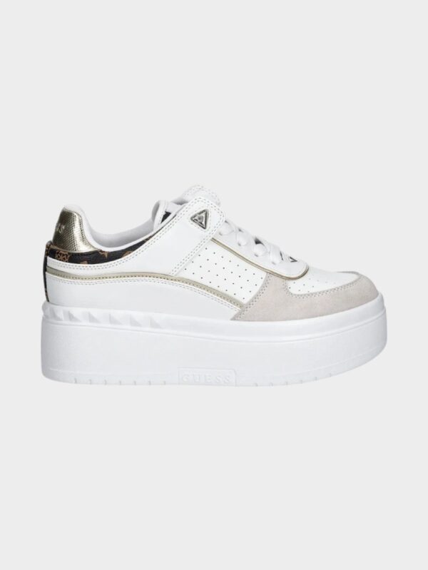 Guess ženske patike bele gflprid pel12 wht