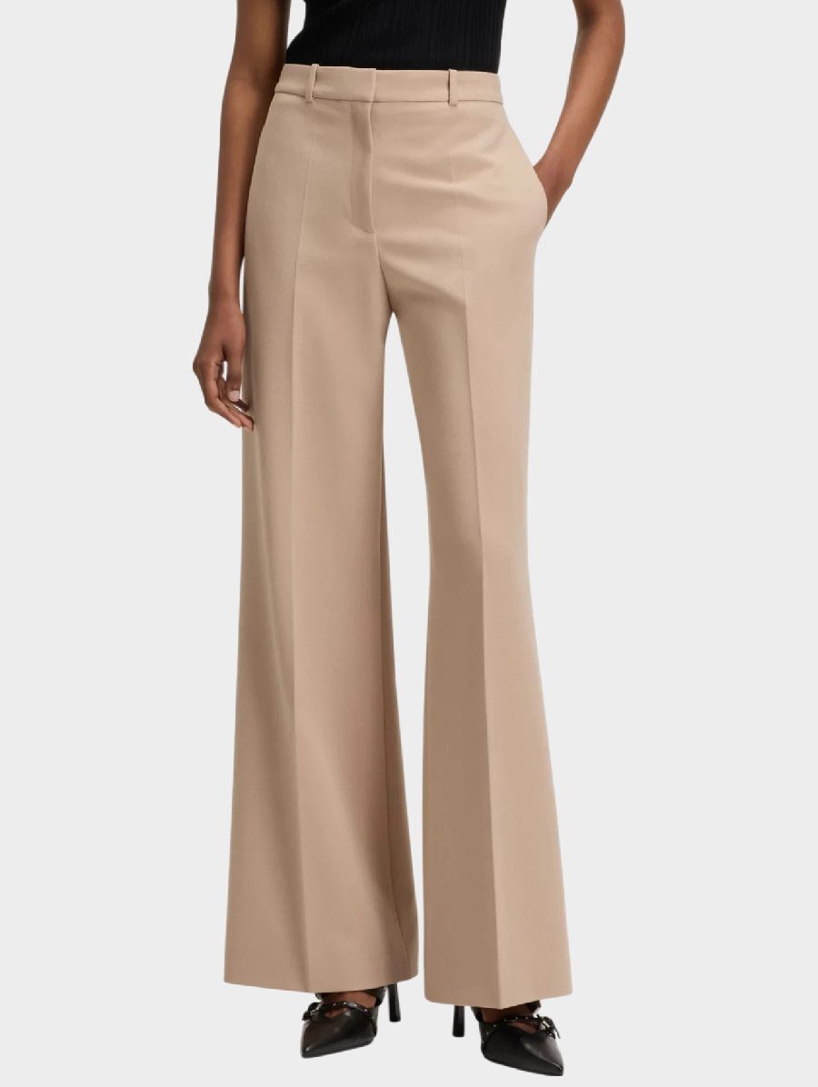 Hugo ženske pantalone svetlo braon 50544151 231