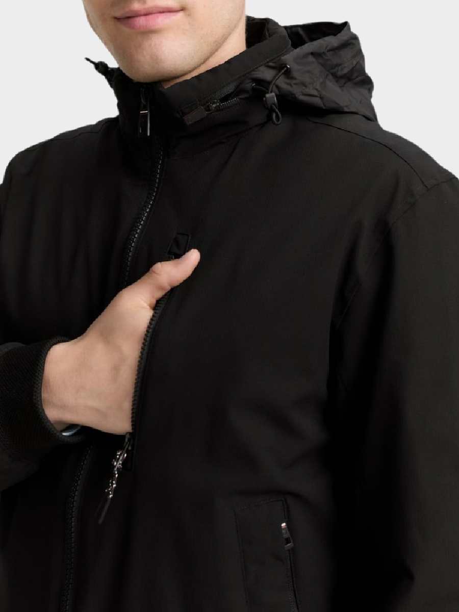 TOM TAILOR 1046226 Giacca, 29999-Black, S Uomo