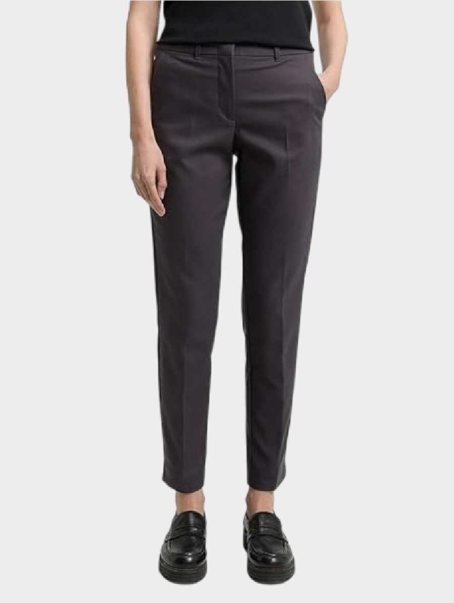 TOM TAILOR DENIM BASIC CULOTTE - Broek - deep black/zwart
