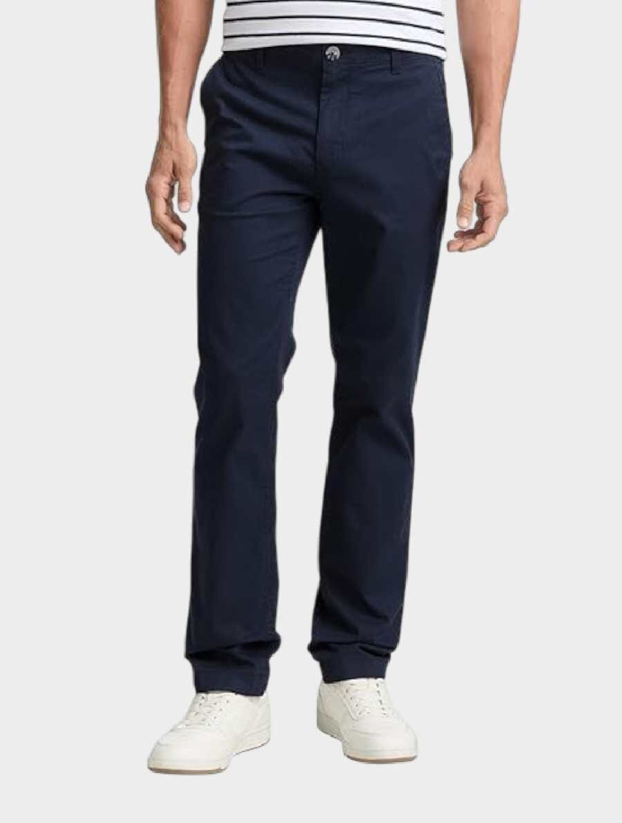 Pantalón Hombre Tom Tailor - Corte Cómodo, Tejido Ligero, Estilo Casual Moderno