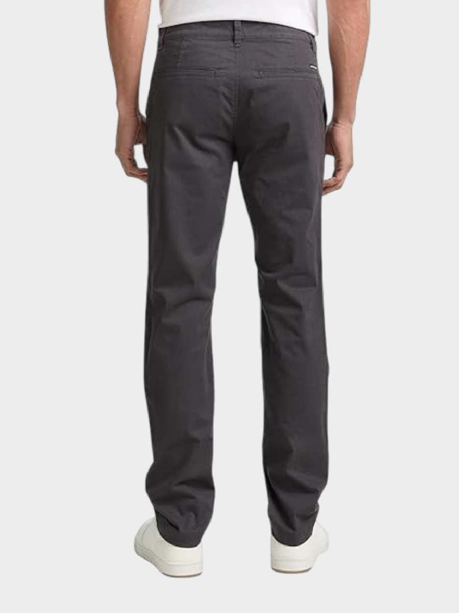TOM TAILOR Pantalon Cargo - Coal Grey/gris Foncé