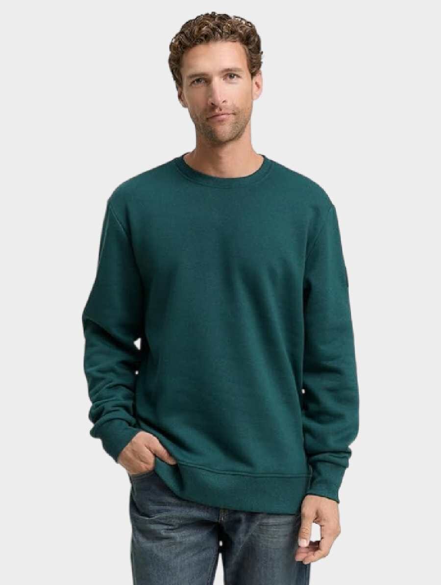TOM TAILOR Sweatshirt in Blauw Gemêleerd | ABOUT YOU