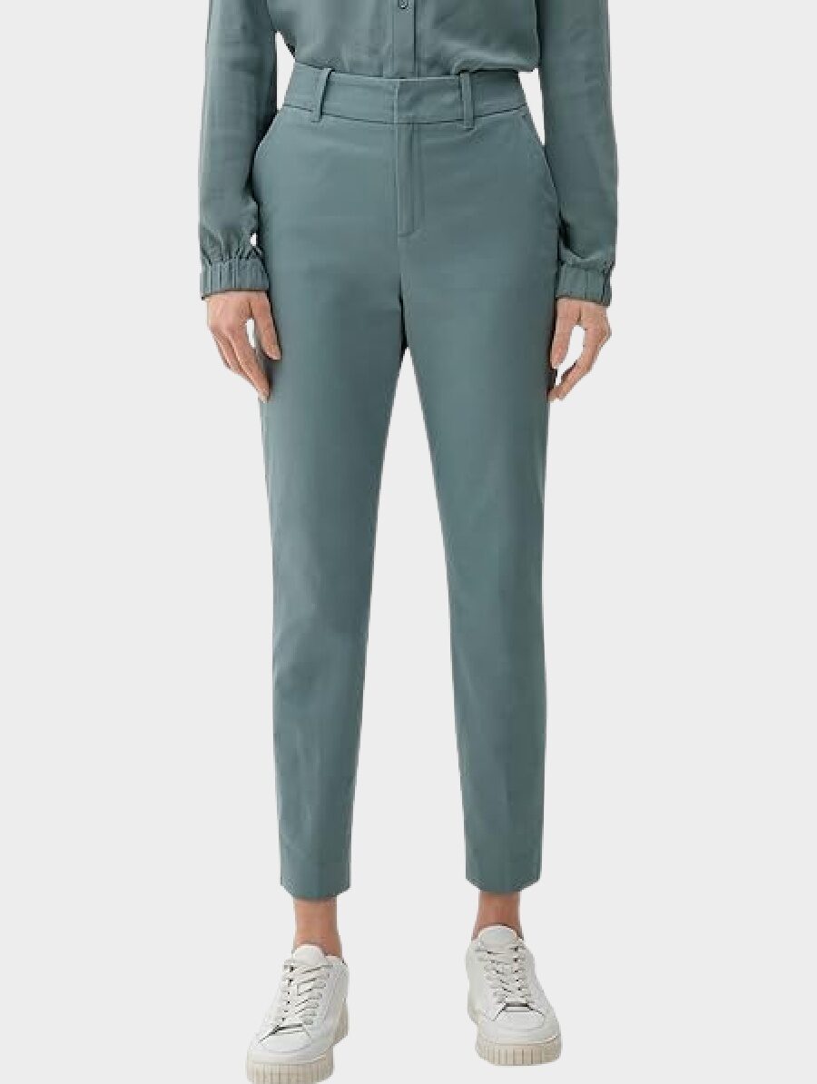 S.Oliver Pantaloni Lunghi Bambine E Ragazze - Legging Capri In Cotone Elasticizzato, Vestibilità Slim, Vita Media - 4