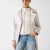 Guess ženski mantil beli gw6rl53 wl942 g9b8