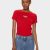 TOMMY HILFIGER ŽENSKA MAJICA CRVENA THDW0DW17839 XNL